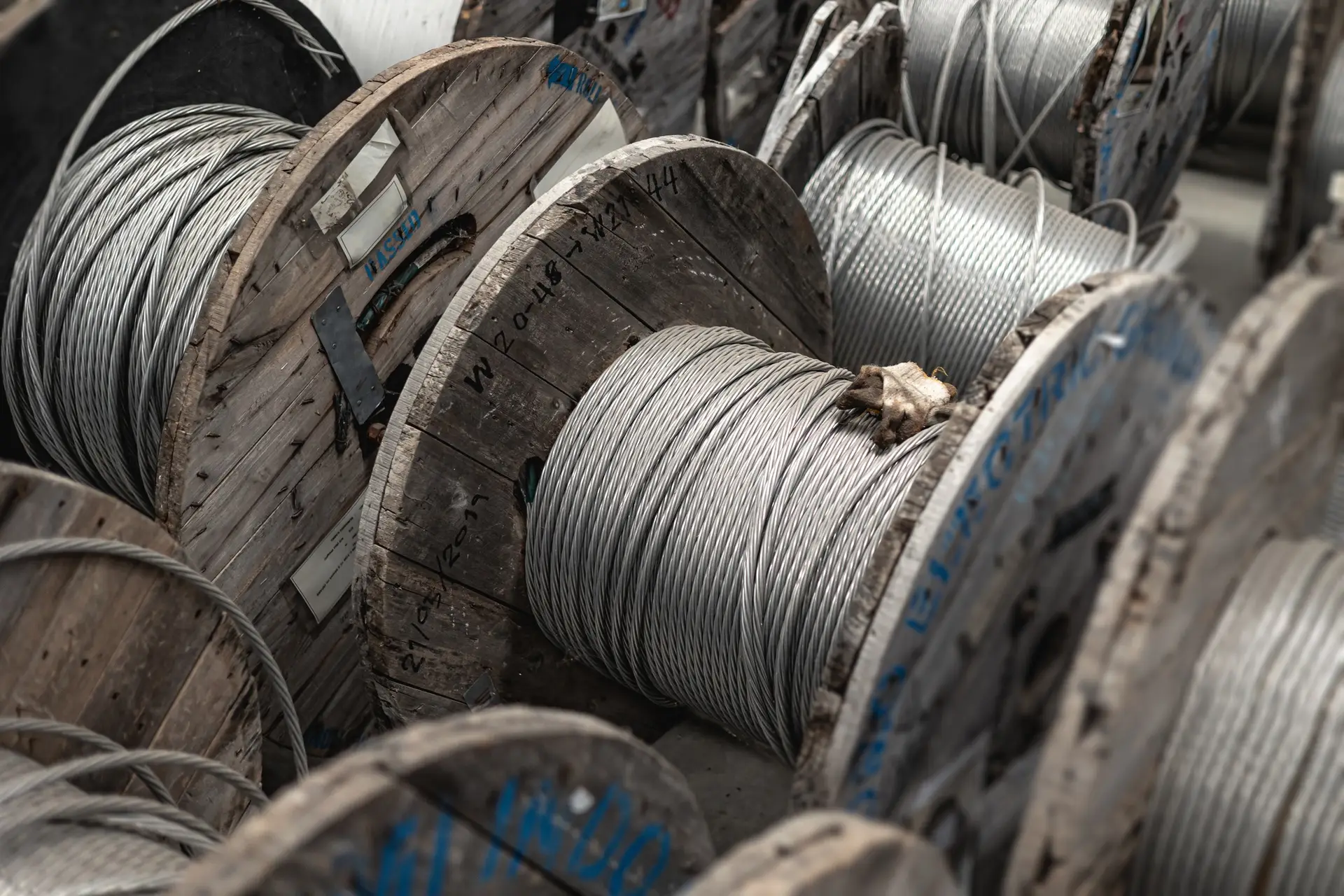 steel cable rope, steel wire or steel rope, rope sling drum for engineering heavy duty industry